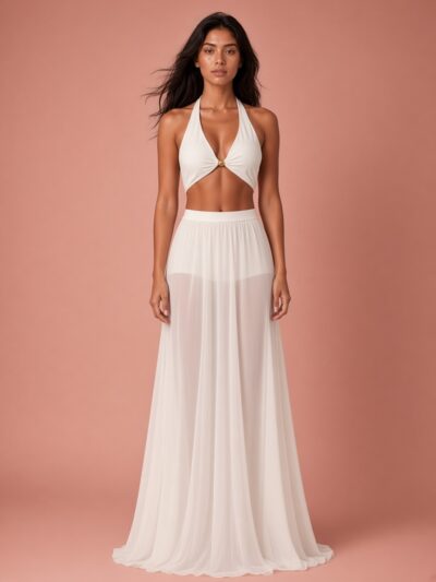 Conjunto Playero Blanco